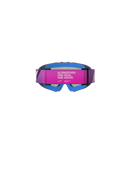 ALPINESTARS VISION CORP PURPLE & FLURO-PINK KIDS GOGGLES WITH BLUE MIRROR LENS
