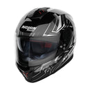 NOLAN N80-8 TURBOLENCE BLACK & WHITE FULL FACE HELMET