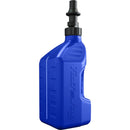 TUFF JUG GEN 3 10L BLUE FUEL CAN WITH BLUE RIPPER CAP & VIEW STRIP