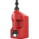 TUFF JUG GEN 3 20L RED FUEL CAN WITH RED RIPPER CAP & VIEW STRIP