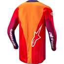 ALPINESTARS 2024 TECHSTAR PNEUMA DEEP PURPLE, ORANGE & DEEP BLUE JERSEY