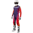 ALPINESTARS 2024 TECHSTAR PNEUMA DEEP PURPLE, ORANGE & DEEP BLUE JERSEY