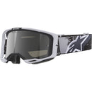 ALPINESTARS VISION 8 LAHND IRON CAMO GOGGLES WITH SILVER MIRROR LENS