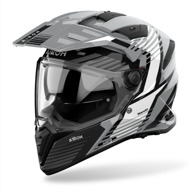 AIROH BANDIT SPICY GREY GLOSS HELMET AIROH BANDIT SPICY GREY GLOSS HELMET