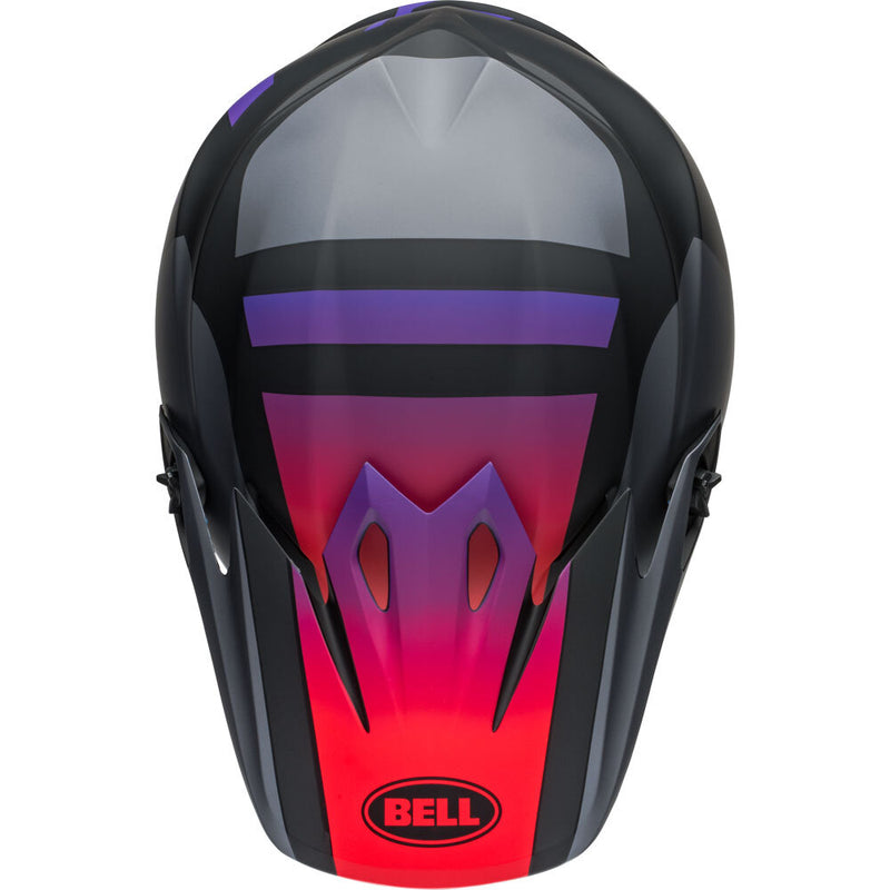BELL 2024 MX-9 MIPS ALTER EGO MATTE BLACK & RED HELMET
