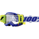 100% ACCURI 2 FORECAST BLUE GOGGLES  WITH CLEAR LENS