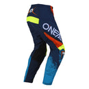 ONEAL 2025 ELEMENT SHOCKER BLUE & ORANGE KIDS PANTS