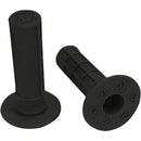 TORC1 BLACK HOLESHOT 1/2 WAFFLE SOFT COMPOUND MX GRIPS WITH GLUE