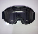 ZERO '7300' BLACK JUNIOR MX GOGGLES