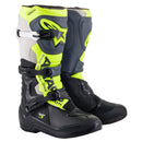 ALPINESTARS TECH 3 BLACK, GREY & FLURO YELLOW BOOTS