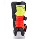 ALPINESTARS TECH 3S BLACK, FLURO & RED KIDS BOOTS