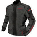 DRIRIDER COMPASS 4 GREY BLACK & RED YOUTH JACKET