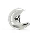RHK FRONT DISC COVER GUARD WHITE KAWASAKI KX250F 2006 - 2017
