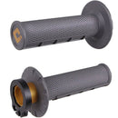 ODI GRAPHITE V2 MX HALF WAFFLE LOCK ON GRIPS