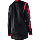 TROY LEE DESIGNS 2022 GP MONO BLACK & FLO RED WOMENS JERSEY