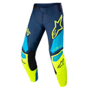 ALPINESTARS 2022 BLUE, YELLOW & FLURO BLUE TECHSTAR FACTORY PANTS