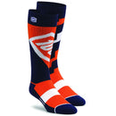 100% TORQUE COMFORT ORANGE MOTO SOCKS
