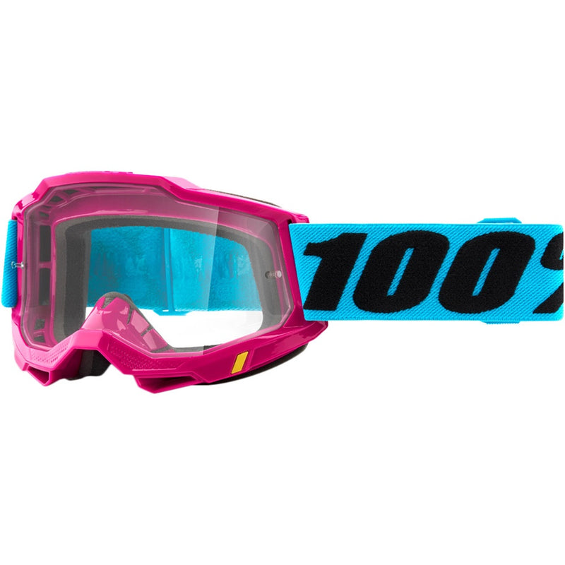 100% ACCURI 2 LEFLEUR GOGGLES WITH CLEAR LENS