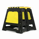 POLISPORT YELLOW FOLDING BIKE STAND