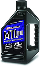 MAXIMA MOTORCYCLE EXTRA LIGHT 75W TRANSMISSION LUBE