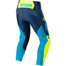 ALPINESTARS 2022 BLUE, YELLOW & FLURO BLUE TECHSTAR FACTORY PANTS
