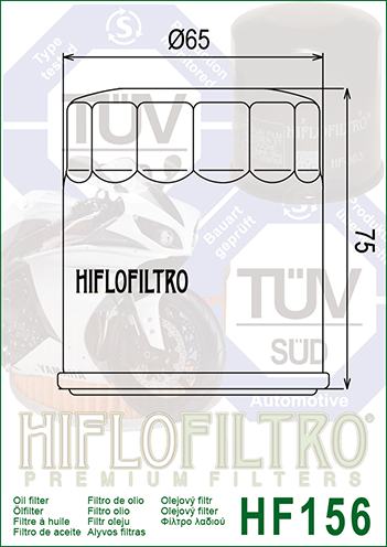 HIFLOFILTRO - OIL FILTER HF156