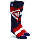 100% TORQUE COMFORT RED MOTO SOCKS