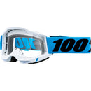 100% ACCURI 2 NOVEL GOGGLES WITH CLEAR LENS