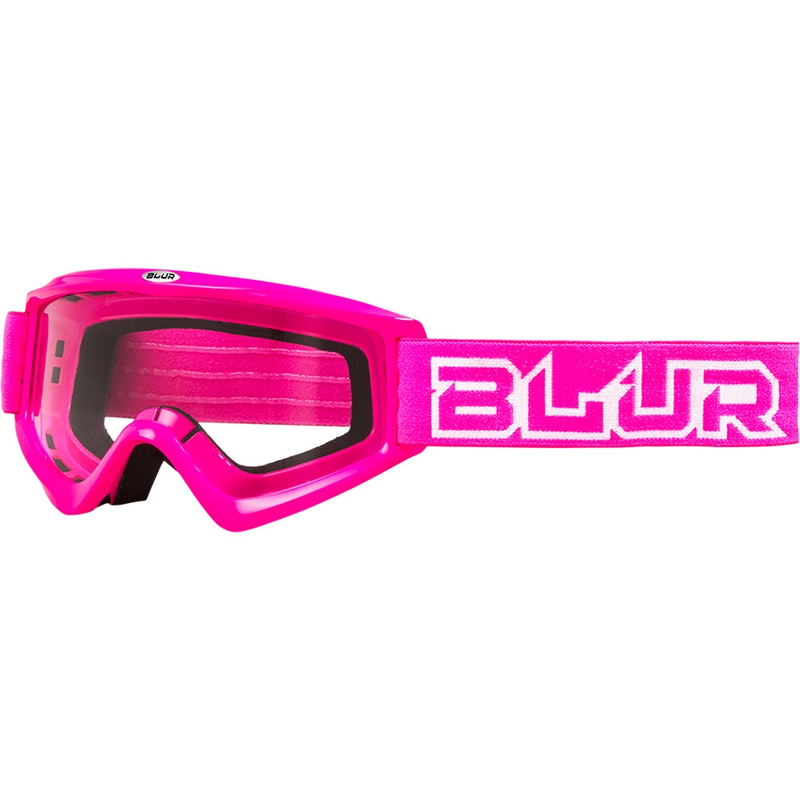 BLUR B-ZERO PINK KIDS GOGGLES WITH CLEAR LENS