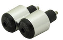 TARMAC TAPERED SMOOTH 35MM LONG SILVER BAR ENDS