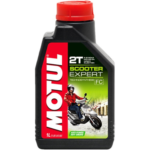 MOTUL SCOOTER EXPERT 2T 1L SEMI-SYNTHETIC ENGINE OIL