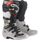 ALPINESTARS 2024 TECH 7 BLACK, SILVER & GOLD BOOTS