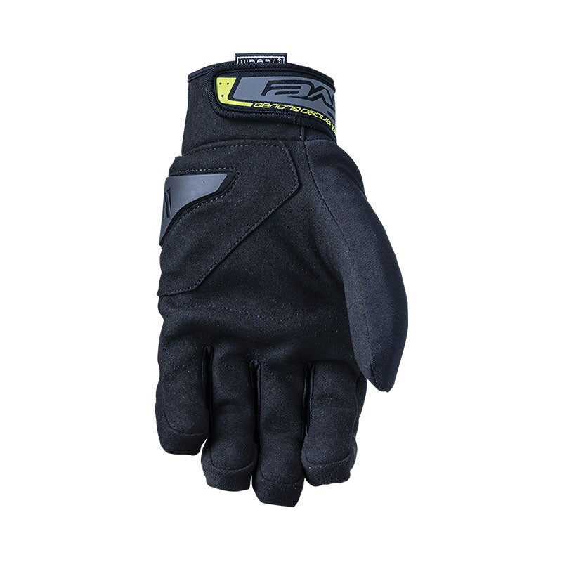 FIVE RS WEATHERPROOF BLACK & FLURO GLOVES