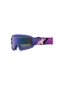 ALPINESTARS VISION CORP PURPLE & FLURO-PINK KIDS GOGGLES WITH BLUE MIRROR LENS