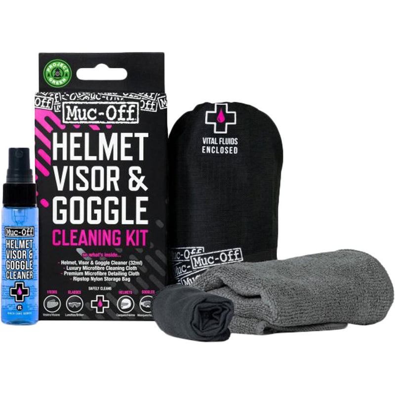 MUC-OFF VISOR, LENS & GOGGLE CLEANING KIT