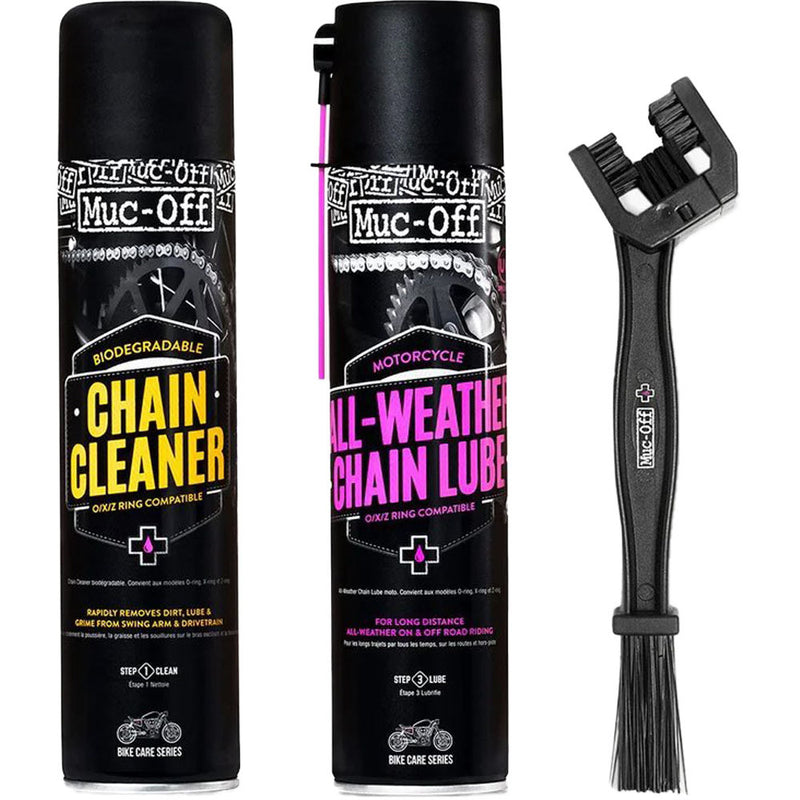 MUC-OFF MOTORCYCLE CHAIN CARE KIT