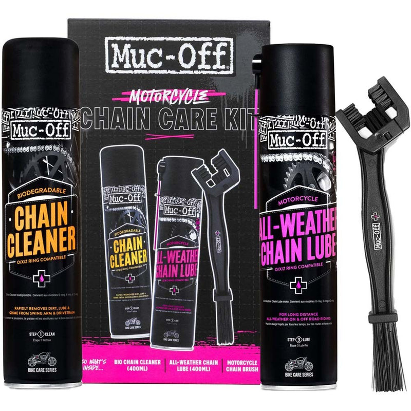 MUC-OFF MOTORCYCLE CHAIN CARE KIT