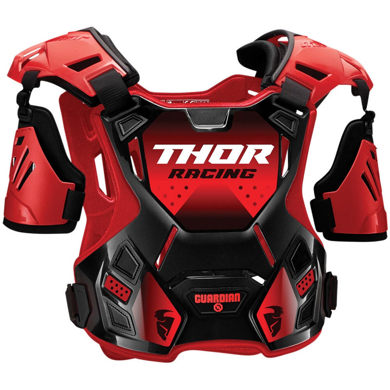 THOR GUARDIAN RED & BLACK BODY ARMOUR