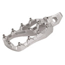 FASTWAYS YAMAHA YZ450F 2023->/YZ250F 24->/ YZ450FX 24-> SILVER EVO AIR FOOTPEGS WITH FIT KIT