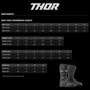 THOR 2026 BLITZ XR MINI BLACK TODDLER BOOTS