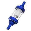 RIDE IT FOREVER FUEL FILTER BLUE 6MM LINE