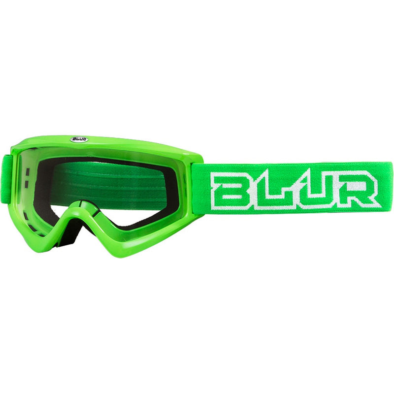 BLUR B-ZERO NEON GREEN KIDS GOGGLES