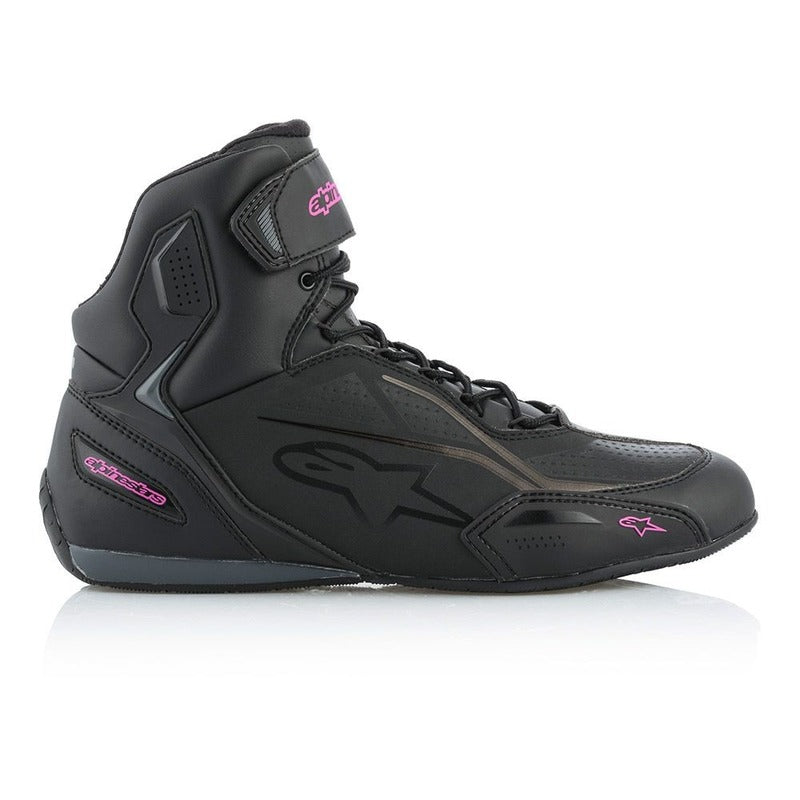 ALPINESTARS STELLA FASTER V3 FUCIA & BLACK RIDE SHOE