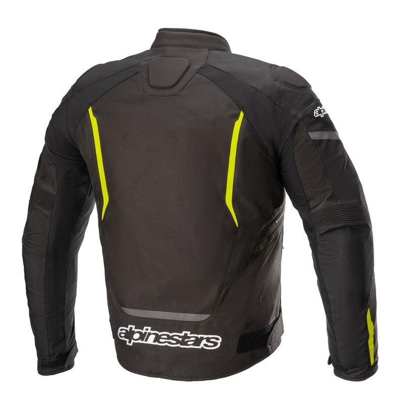 ALPINESTARS T JAWS V3 WP BLACK & FLURO YELLOW JACKET