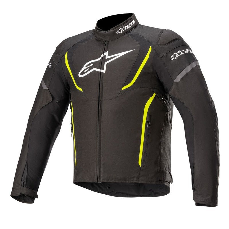 ALPINESTARS T JAWS V3 WP BLACK & FLURO YELLOW JACKET