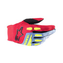 ALPINESTARS 2025 FULL BORE LIGHT BLUE, RED BERRY & BLACK KIDS GLOVES