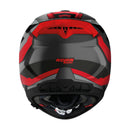 NOLAN N80-8 FULL FACE WANTED FLAT GREY, BLACK & RED HELMET