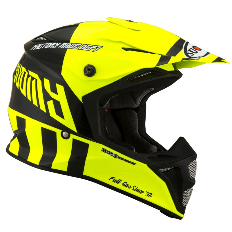 SUOMY MX SPEED FULL GAS FLURO YELLOW MIPS HELMET