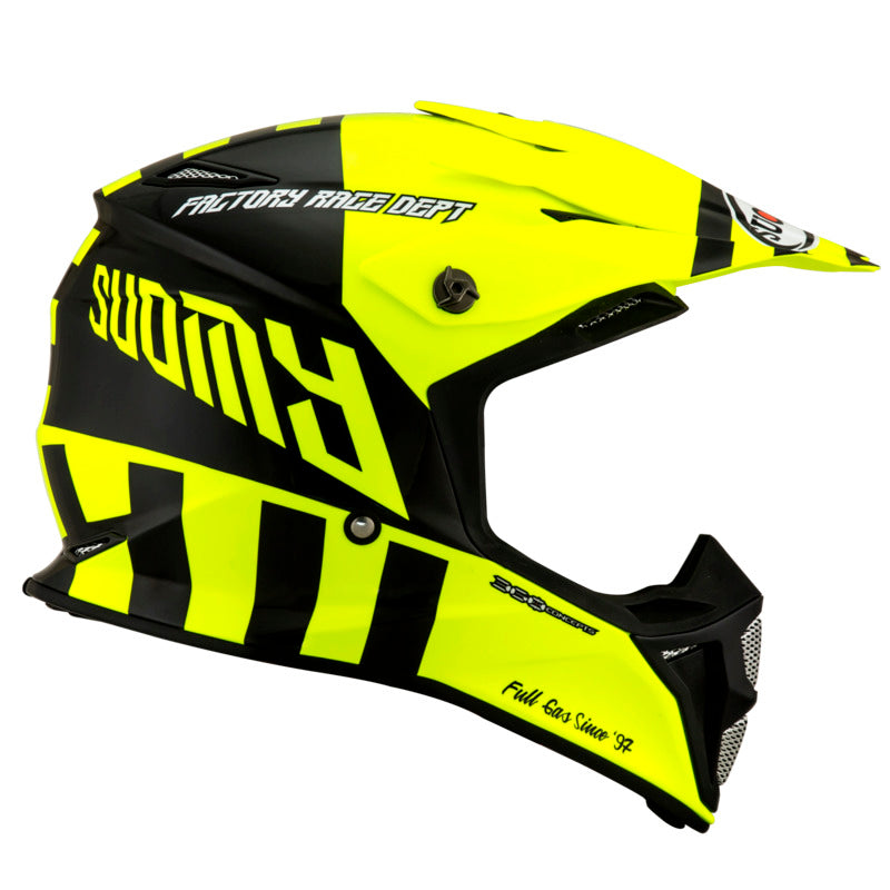 SUOMY MX SPEED FULL GAS FLURO YELLOW MIPS HELMET