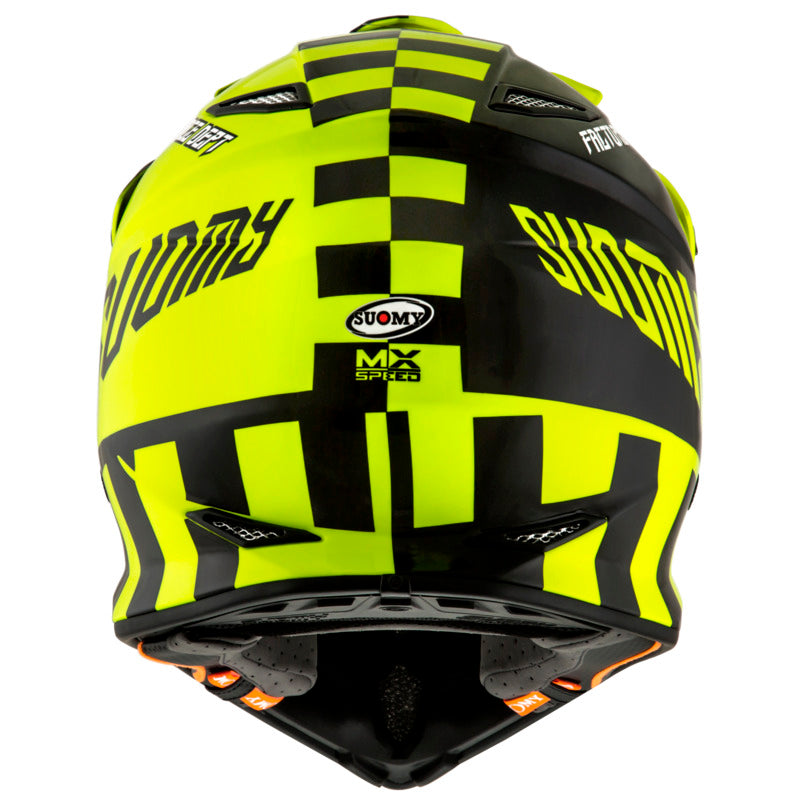 SUOMY MX SPEED FULL GAS FLURO YELLOW MIPS HELMET